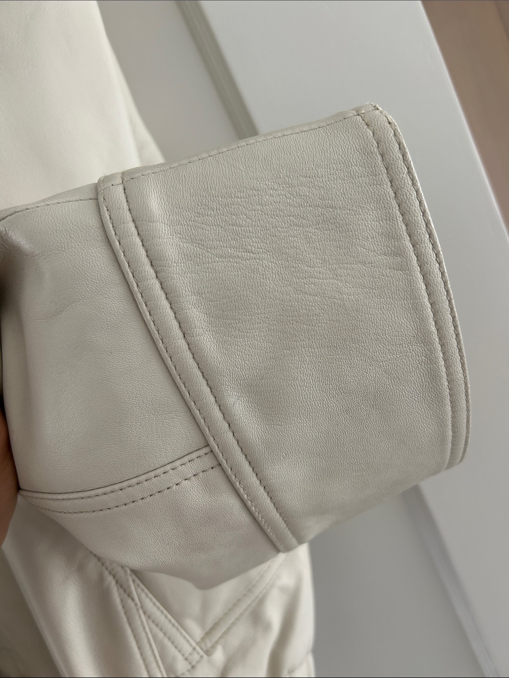 Róhe funnel neck leather jacket - Picture 7 of 8